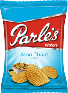 Parle's Wafers Aloo Chaat