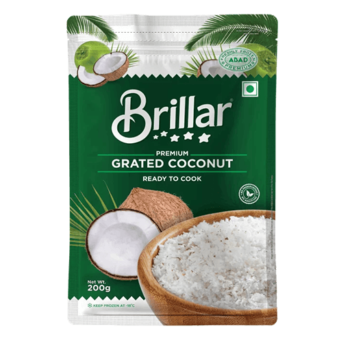 Brilr grated coconut