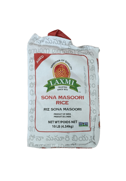 Laxmi Sona Masoori Rice (10LB)