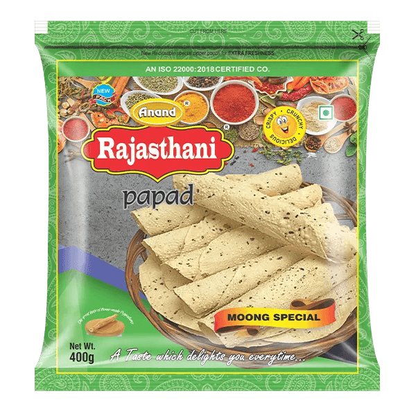 Moong Special Papad 400GM
