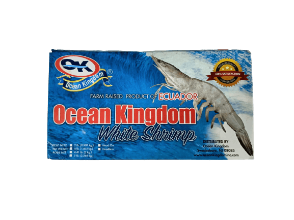 Ocean Kingdom White Shrimps (2LB)