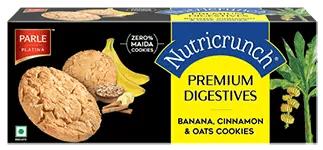Nutricrunch Banana, Cinnamon & Oats Cookies